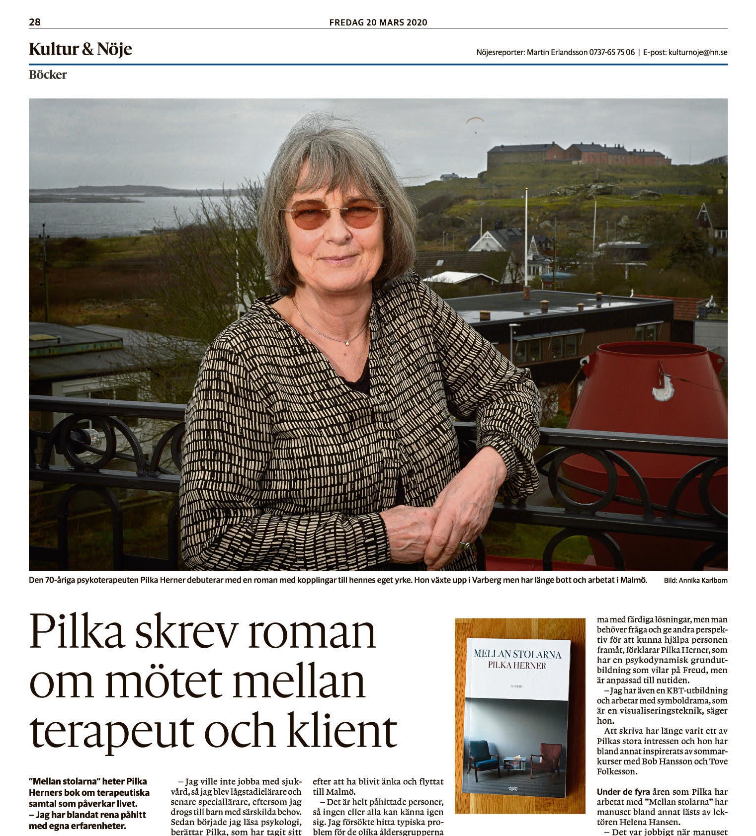 Pilka Herner i Hallands Nyheter