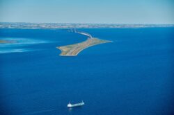 The Oresund Bridge in Denmark