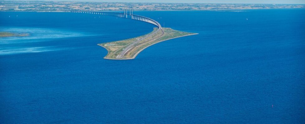 The Oresund Bridge in Denmark