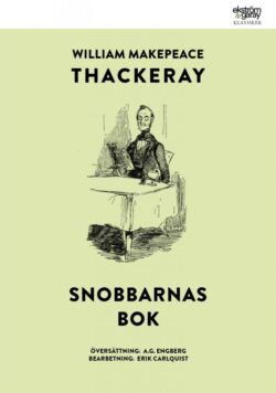 William Makepeace Thackeray - Snobbarnas bok