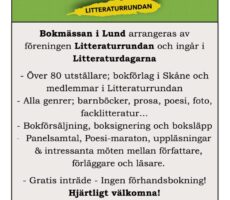 Bokmässan i Lund den 10 dec 2022